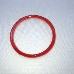 Burnt Orange Glass Bangle